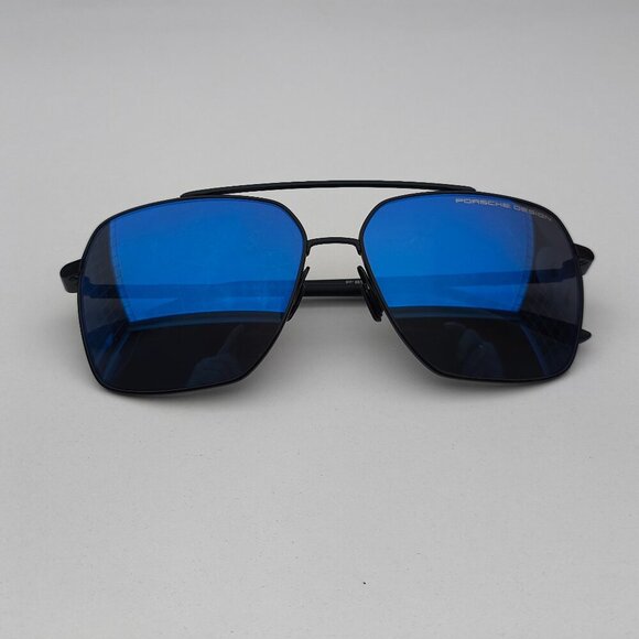 🕶️Made in Italy! Porsche Design P8974 Titanium Sunglasses 61/15 145 /EUM123🕶️ - Picture 7 of 11